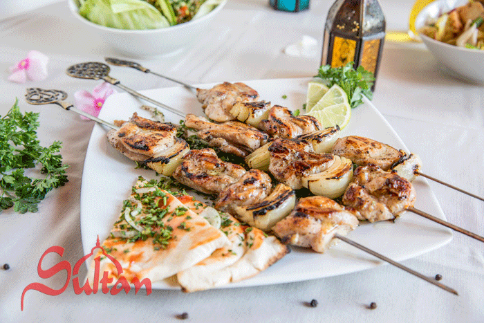 One Skewer Grilled Chicken Thigh